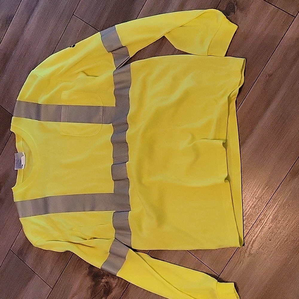High Visibility Large Reflective Long Sleeve Tee